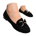 thumbnail image 3 of Xiaoxatg Women's Casual Shoes - -On Breathable Design with Bowknot Ideal for Daily Wear and Comfort 6.5 Black, 3 of 5