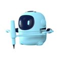 thumbnail image 3 of Robot de dibujo para niños, interactivo, portátil, lindo con 252 tarjetas, juguete de para niños y niñas, regalo Azul claro, 3 of 8