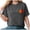 Black_1, variant on Godom Halloween Ghost T Shirt Women Funny Pumpkin Printed Cute T Shirts Short Sleeve Fall Season Tees