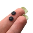 thumbnail image 6 of Dark Black Barn Owl Bird Glass Eyes, 6 of 8