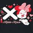 thumbnail image 3 of Mickey & Friends - XO Minnie Mouse - Juniors Cropped Cotton Blend T-Shirt, 3 of 5