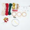 thumbnail image 2 of veasfak DIY Macrame Set DIY Christmas Tree Hanging Decoration Wall Ornament Bohemian, 2 of 9
