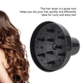 thumbnail image 4 of Blow Dryer Diffuser, Hair Dryer Diffuser Uniform Distribution Heat Resistance Portable Universal  for Curly Hair, 4 of 7