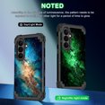 thumbnail image 2 of Avocase for Samsung Galaxy S26 Case,Glow in The Dark,Shockproof Protection Hard PC Soft Flexible TPU Bumper Drop Protective Protective Phone Cover Case for Galaxy S26,Shiny Deep Blue, 2 of 7