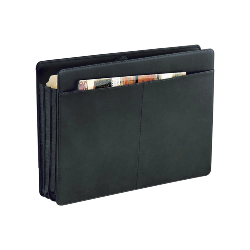 Andrew Philips Genuine Leather Accordion File Folder