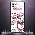 thumbnail image 1 of Funda trasera de silicona para teléfono Xiaomi, carcasa de Hello Kitty Cat para Xiaomi Mi Poco X3 X4 NFC M3 Mi 11T 10 T 9T 12 9 10 T Lite zhangmengya LED, 1 of 2