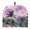 Palm Tree Silhouette, variant on HELLHERO Easy to Clean Tea Cozy with Polka dots, Polyester Canvas, Fall Thanksgiving