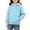 Light Blue, variant on Kids Girls Boys Hoodies Preppy Long Sleeve Sweatshirt Pullover with Pockets Soft Hoodies for Teen Girls Boys