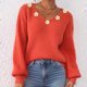 thumbnail image 4 of Neewe Women's Oversized Sweaters 2025 Long Sleeve Fuzzy Knit MXsual Chunky Pullover Sweater Fall Outfits Clothes, 4 of 8
