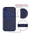 thumbnail image 6 of iPhone XR Cases, Sturdy Phone Case for iPhone XR 6.1", Tekcoo Full-Body Shockproof Protection Heavy Duty Armor Hard Plastic & Shock Absorption Rubber Rugged Bumper 3-in-1 Case Cover, 6 of 8