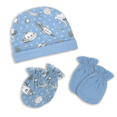 thumbnail image 1 of Blue Space Hat and Mitt Set, 1 of 1