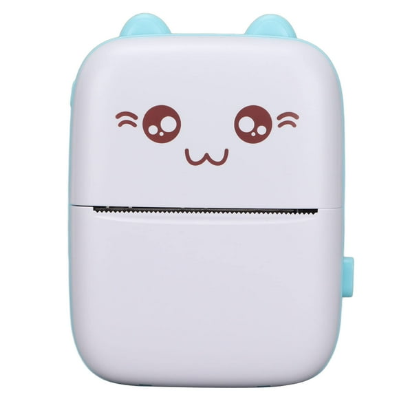 Impresora de etiquetas Luqeeg C9 portátil mini térmica 200 DPI azul