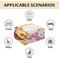 thumbnail image 6 of Yibo Donut Blanket Gifts - es Cute for Kids Adults - Colorful Soft Fuzzy Blankets for Couch, Sofa, 6 of 6