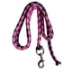 thumbnail image 3 of Cuerda de plomo para caballos, para sujetar al cabestro o al arnés, práctica correa trenzada para caballos 3metros Negro W Rosa, 3 of 9