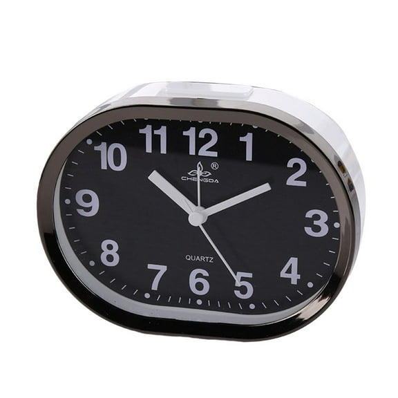 Gerich Creative square alarm clock Student circular bedside clock alarm clock, Alarm Clock