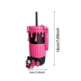 thumbnail image 2 of Halloween Slime Drip Cup Holder Spooky Drink Sleeve With Chain Strap Anti Slip Ribbed Grip Drink Cup Carrier For Parties Daily Use(Pink-18Cm), 2 of 8