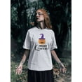 thumbnail image 2 of Halloqueen Cute Jack-O-Lantern T-Shirt Women -Image by Shutterstock, Female 4X-Large, 2 of 4