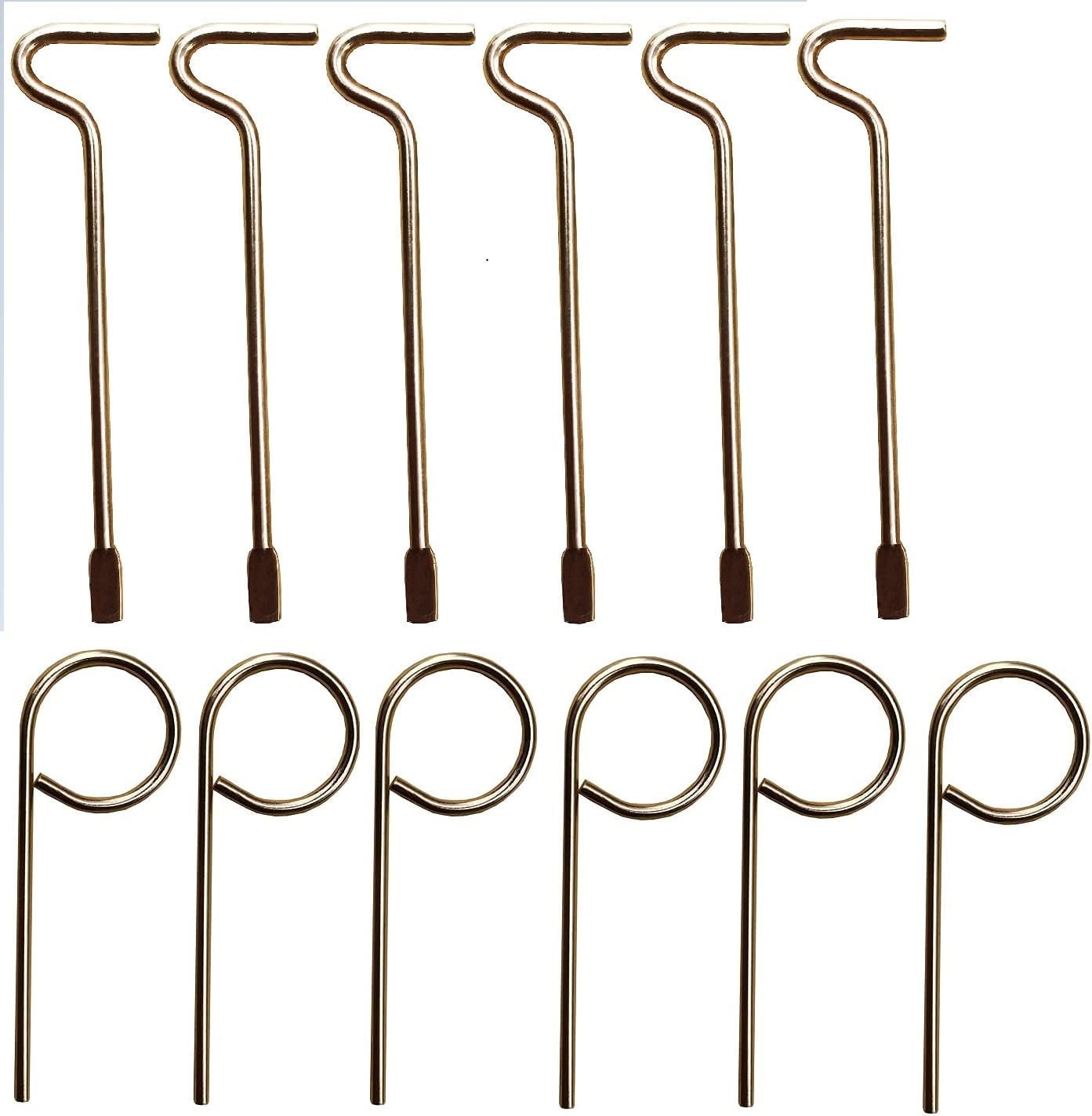 YNFAG Emergency Locksets Round and Flat Key Pin