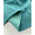 thumbnail image 7 of Minerva Polycotton Fleece Back Sweatshirt Stretch Knit Fabric Petrol - per yard, 7 of 7
