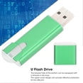 thumbnail image 3 of USB Flash Drive U Memory Stick, Mini USB 2.0 Flash Drive, Office Accessory, Green, 32GB, 3 of 4