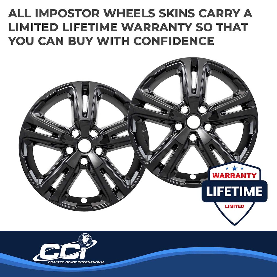 Coast To Coast IWCIMP417BLK IMPOSTOR ® WHEEL COVER