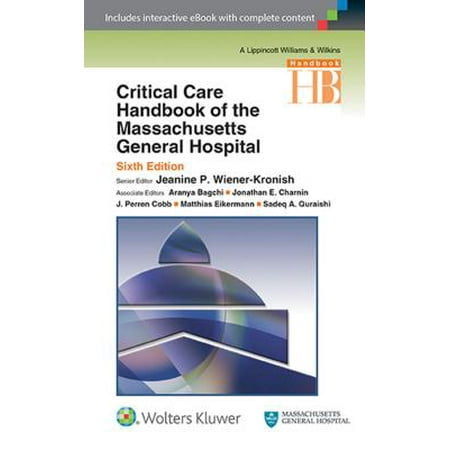 Critical Care Handbook of the Massachusetts General