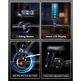 thumbnail image 6 of Bycyla Electric Bike for Adults,500W Brushless Motor Ebike with 48V 12Ah Removable Battery,14" Folding Ebike, Multi-Shock Absorption,Commuter Electric Bicycle,UL2849, 6 of 8