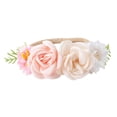 thumbnail image 3 of Headband Headwear Soft Newborn Head Flower Elástico Beautiful Cute Turban Hair Band para Newborn Festive Shower , estilo D Hugo Diademas florales, 3 of 8