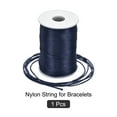 thumbnail image 7 of Uxcell Nylon Satin Cord 2.5mm, 109 Yard Nylon String for Bracelet Braided Thread - Navy Blue, 7 of 7