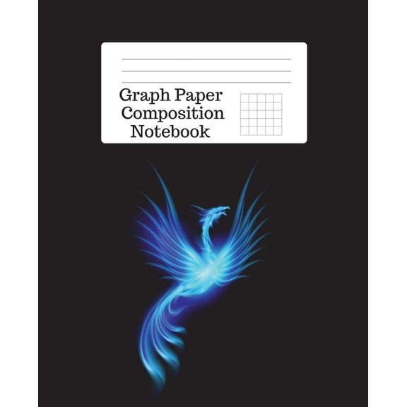Composition Book One: Graph Paper Composition Notebook : 5 Squares Per Inch - 100 Pages - 7.5 x 9.25 Inches - Paperback (Series #6) (Paperback)