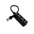 thumbnail image 2 of Divisor RJ45 1 macho a 3 hembra Cable de conmutación de señal de red Guardung EL013089-00, 2 of 5