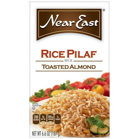 Near East Toasted Almond Rice Pilaf Mix 6.6 Oz (Pack of