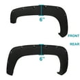 thumbnail image 4 of Spec-D Tuning 4PC Front + Rear Rugged Textured Pocket Rivet Style Fender Flares Compatible with 1988-1998 Chevy GMC C/K 1500, 4 of 7
