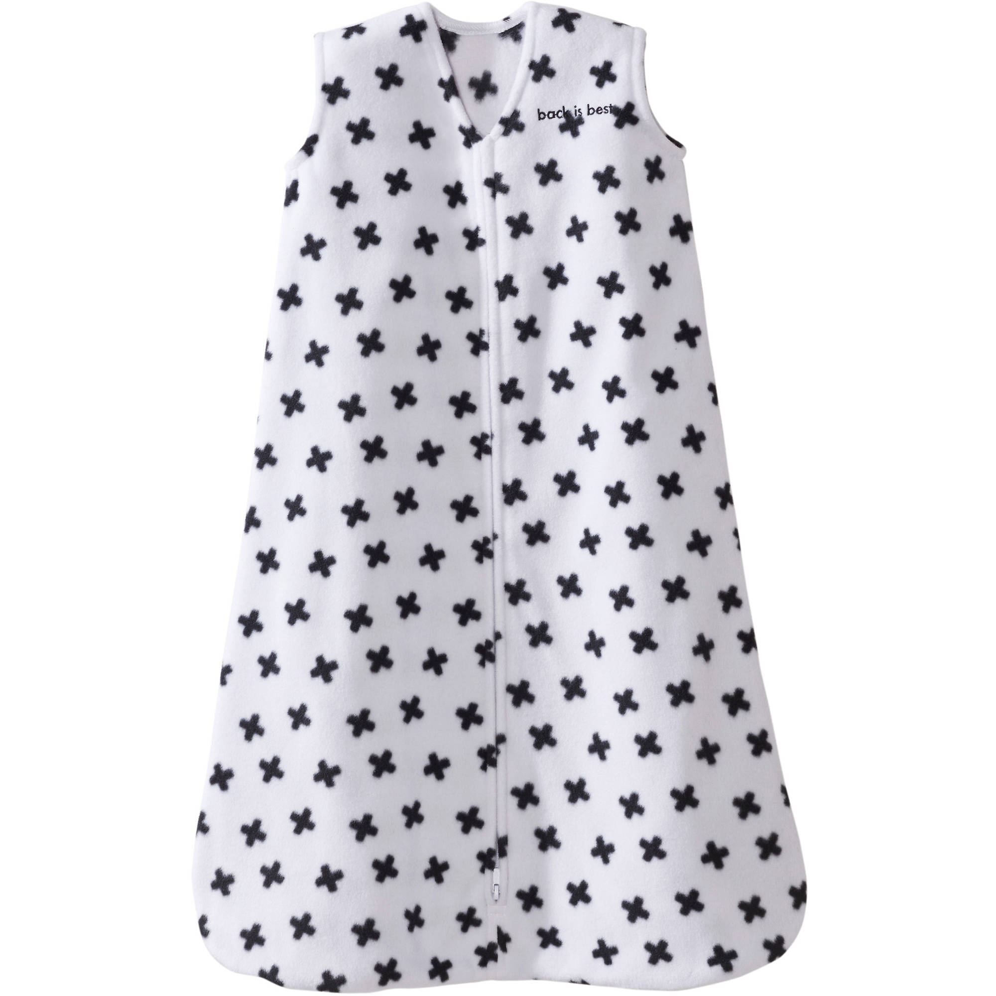 HALO SleepSack Wearable Blanket, Microfleece, Black and ...