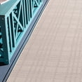 thumbnail image 3 of SAFAVIEH Martha Stewart Geometric Indoor/Outdoor Runner Rug, Ivory, 2' x 7', 3 of 4