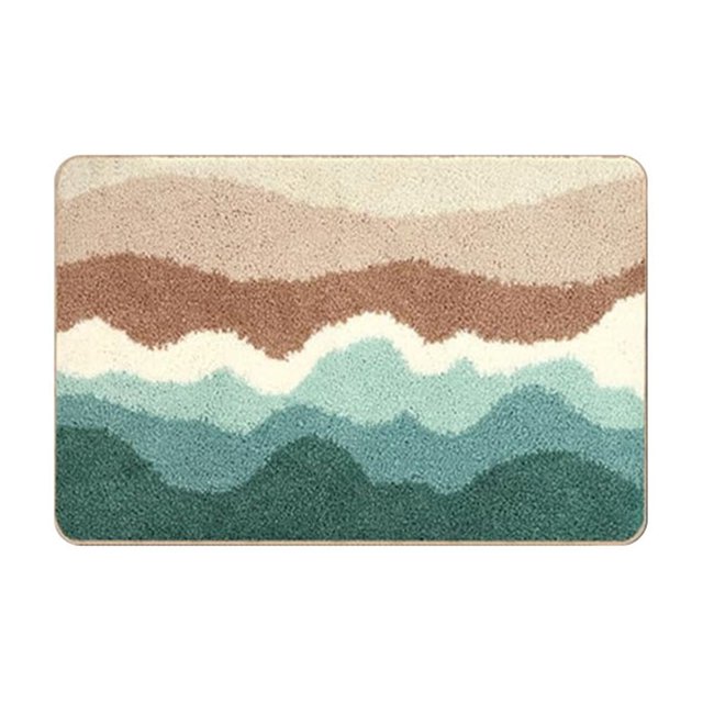 Hearth & Gear Soft Bathroom Rug Square Carpet For Entryway And Bathroom With Wool Material Really Soft Blanket Large Carpet for Bedroom Bedroom Rugs 8x10 Area Rug 9x6 Softest Throw Blanket in The