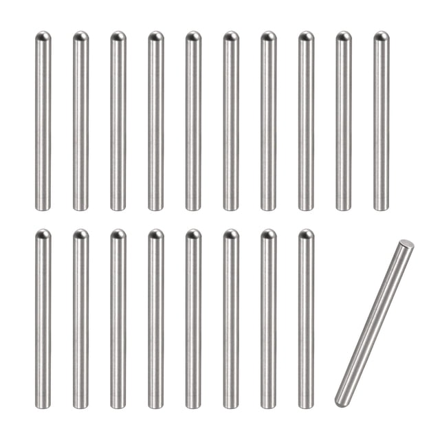 Pasadores Espiga 2,5x30mm Unique Bargains 50uds Acero inoxidable 304 Cabeza Plana