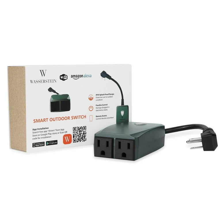 Dual-outlets Smart Plug Outdoor Waterproof – AvatarControls