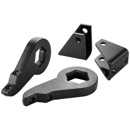 VEVOR 3 Inch Front Leveling Lift Kit for 2001-2010 Chevy Silverado/GMC Sierra 2500HD/3500HD 8-Lug, 01-07 Silverado/Sierra 1500HD,Torsion Bar Keys Suspension Level Kit with 2 Shock Extension Brackets