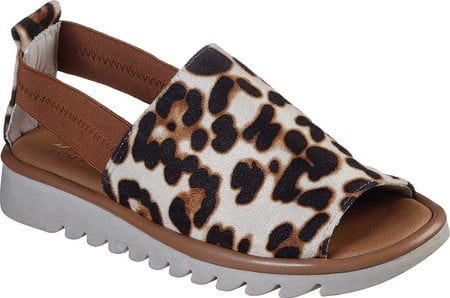 skechers animal print sandals