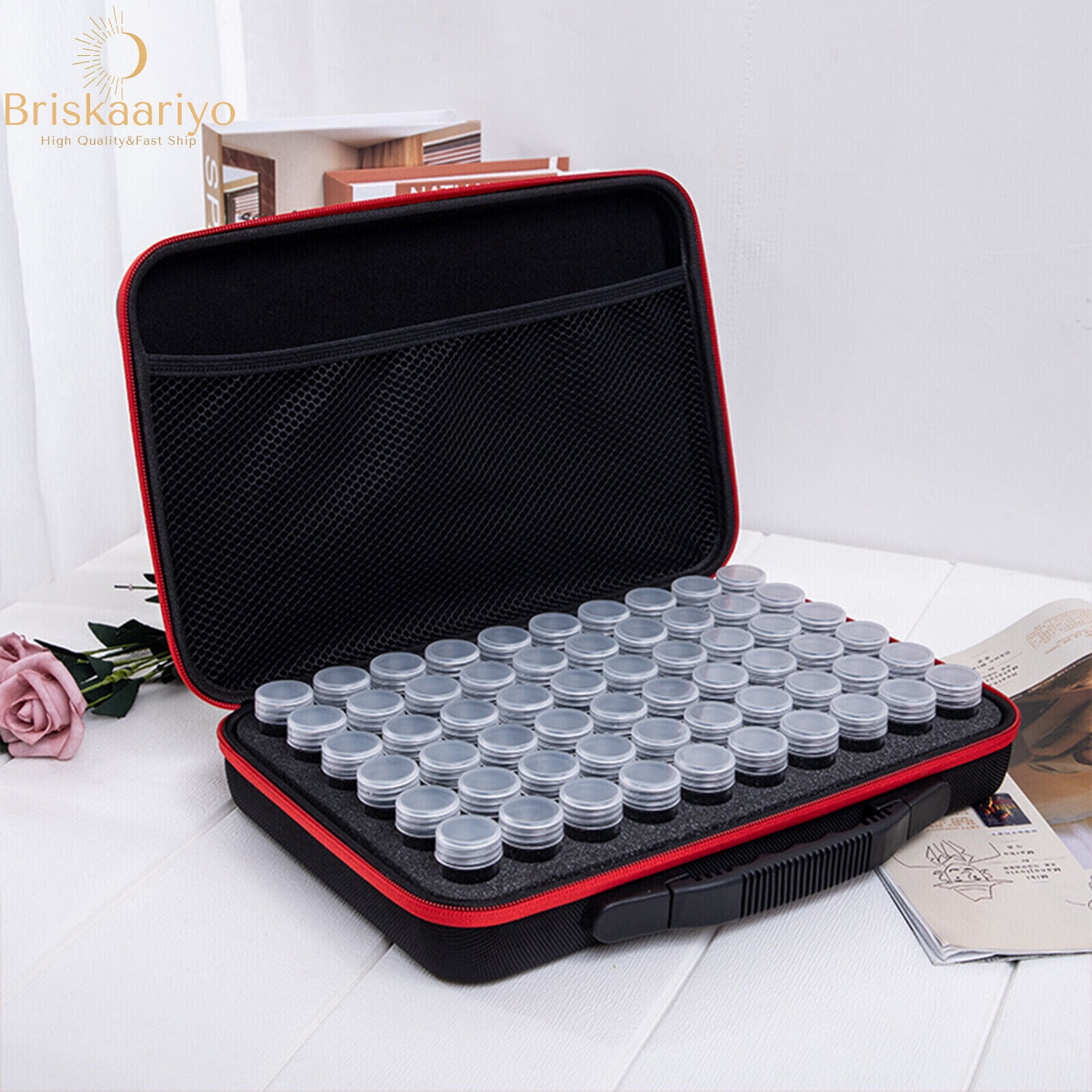 60 Diamond Painting Storage Boxes Bead Organiser Tray Art Beads Embroidery Case