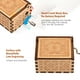 thumbnail image 3 of cajas Caja de música de madera vintage Tamaño de la palma de la mano Caja de madera con manivela Caja de música Hermoso dispositivo musical de madera tallada con melodía Eres mi sol para mamá Papá Esp TOMSHOO cajas, 3 of 6