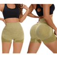 thumbnail image 6 of Yanyanz Yoga Pants Women,Women'S Shorts Athletic Booty Shorts Yoga Shorts Gym Shorts Tummy Biker Shorts High Waisted Pants for Women Tights for Women Clearance Green S, 6 of 8