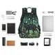 thumbnail image 4 of Disketp Mystical Black Cat Fireflies Mochila Ligera e Impermeable, Mochila de Día Resistente para Viajes, Senderismo y Uso Diario para Hombre y Mujer, 4 of 7