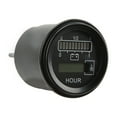 thumbnail image 1 of 803RB2448BCJ301O, LED Battery Meter Round Battery Gauge Compact Size 24V Clear Display 10 Bar LEDs  for Electric Vehicle, 1 of 8