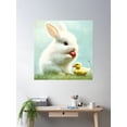 thumbnail image 2 of Strawberry Cute Poster Wall Art, Modern Wall Decor For Living Room Bedroom, 24x24 UNFRAMED, 2 of 3