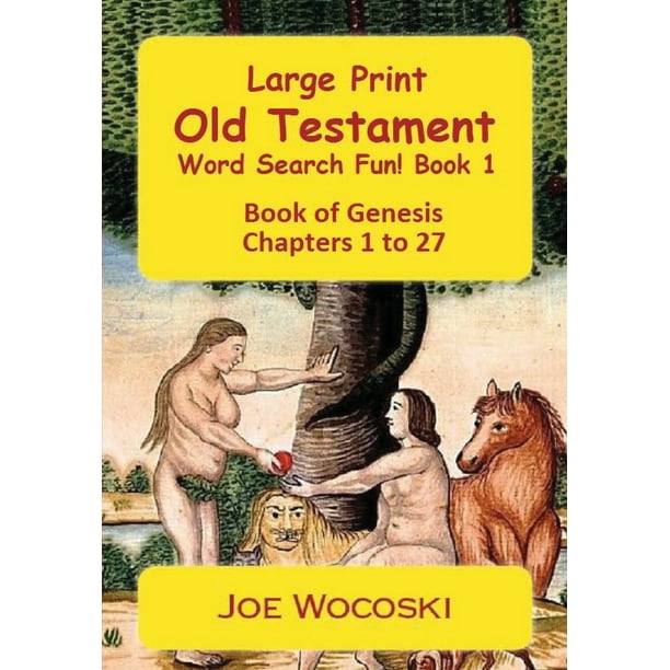 large print old testament word search fun book 1 book of genesis
