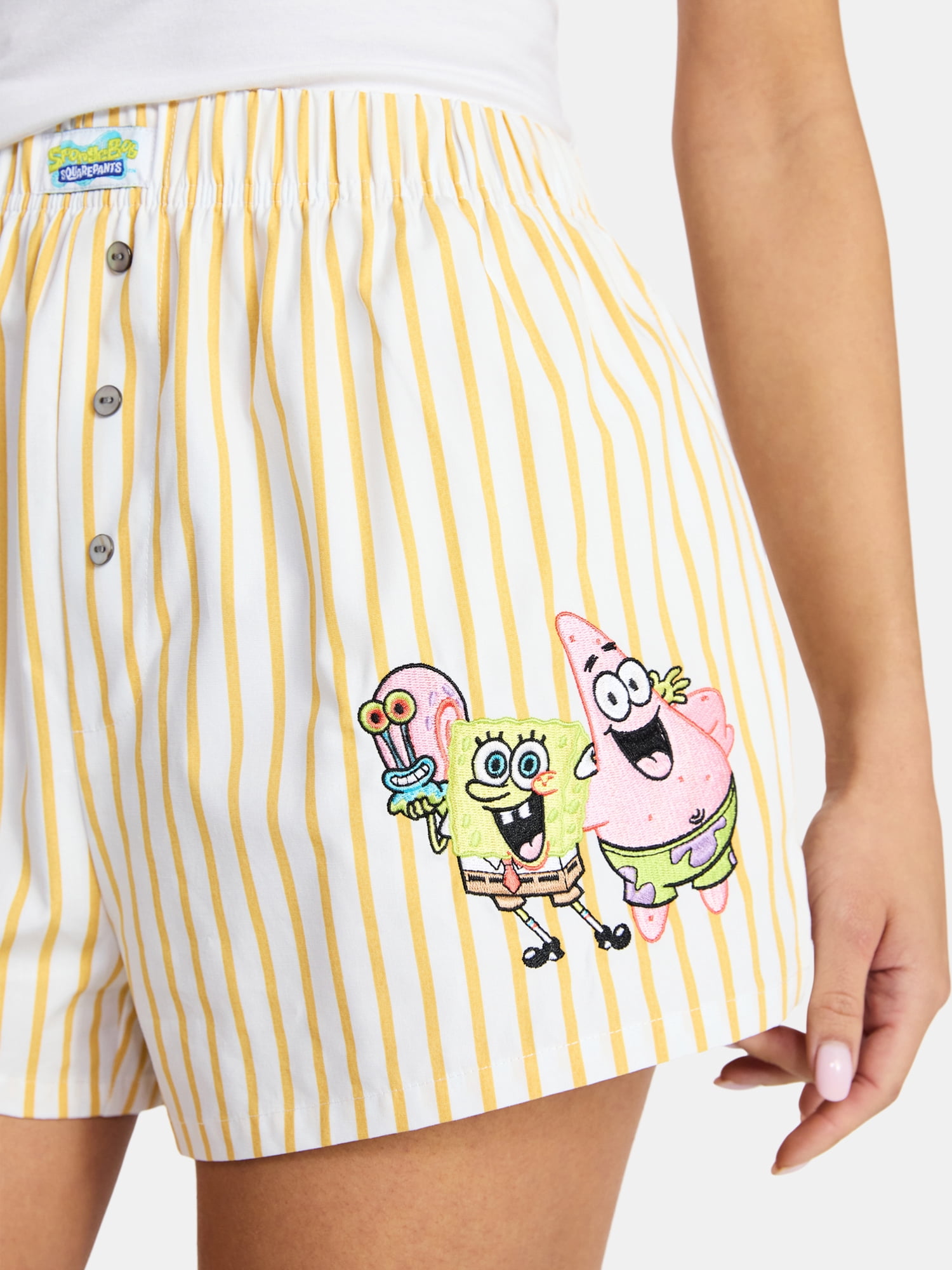 SpongeBob SquarePants Women's Boxer Shorts, Size XXS-XXL