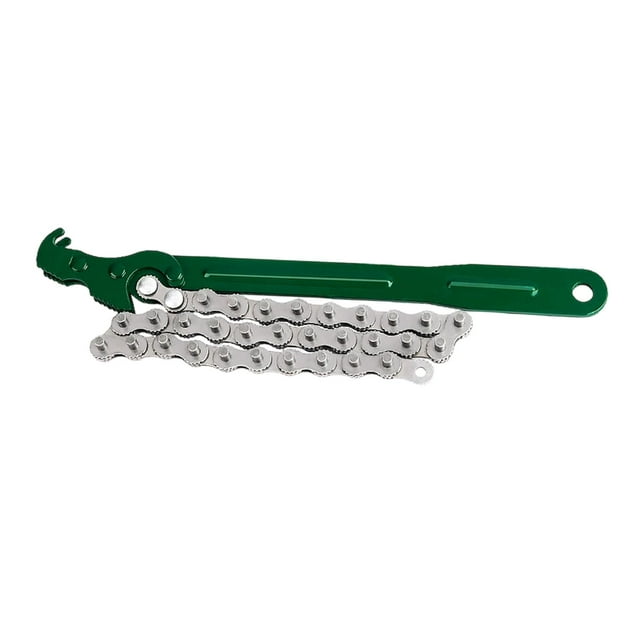 koolsoo Clé de Filtre à Chaîne Réversible, Outil de Retrait de Filtre Automobile, Universel, Outil Manuel en Alliage Ajustable pour Atelier de Réparation 12 Pouces