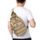 thumbnail image 4 of Bolso táctico para viajes de hombres, senderismo, camping, pequeño paquete de pecho al aire libre, 4 of 5